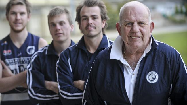 Peter Scheuffele during his time with Walkerville. Picture: File