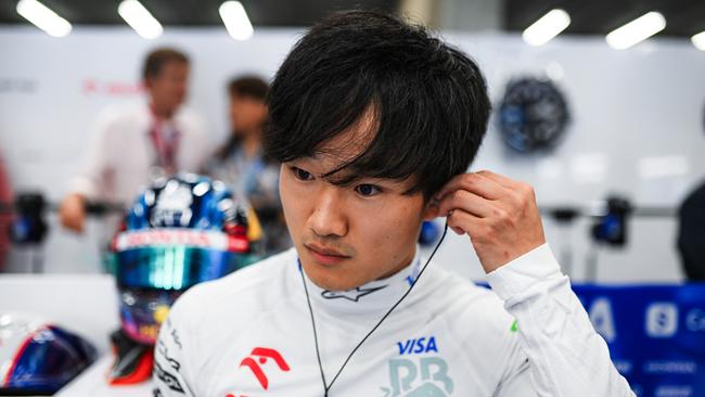 Yuki Tsunoda is in his fourth year at Red Bull’s feeder team. (Photo by Rudy Carezzevoli/Getty Images)