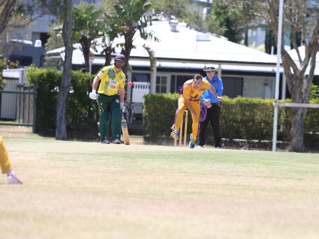 Palm Beach bowler Finn Lonnberg makes the premier grade team of the week. Picture by Richard Gosling