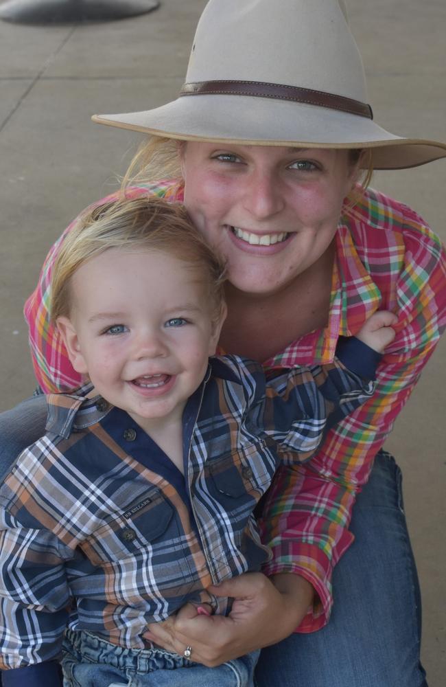 Barymoya's Emma and Maverick Nicholas at the 23rd annual Paradise Lagoons Campdraft on May 10, 2025.