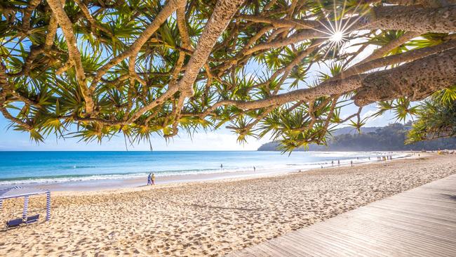 Noosa Main beach. Picture: Getty