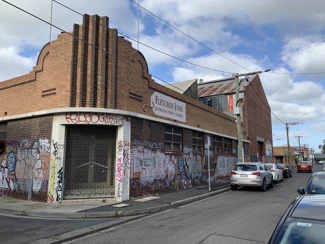 The old Fletcher Jones factory on Frith St. Picture: Josh Barnes