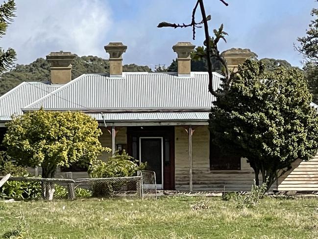 Views of the property at 207 McGeorge Road, Gisborne South which as been bought as the location for The Block TV show in 2022.The property will be subdivided into 7 lots.  An old home can be seen from the roadside on the land.Picture: supplied