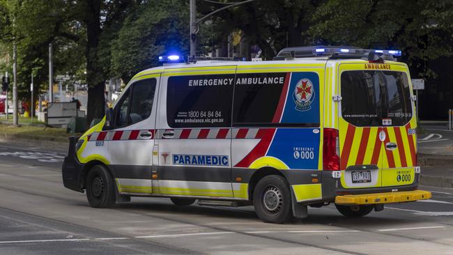 Ambulance Victoria called a code red in the early hours of Saturday morning. Picture: Wayne Taylor