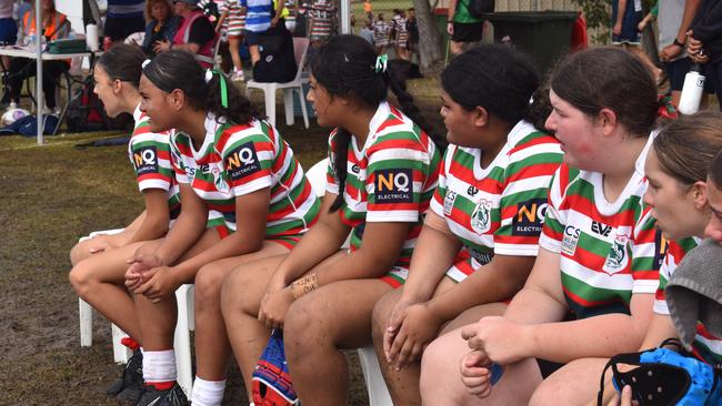 Queensland Country Rugby Championships, under-14 girls, North Queensland versus South Queensland, in Rockhampton, on June 29, 2024.