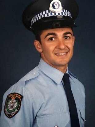 Constable Aaron Vidal, aged 28, was travelling home from work when he was killed.