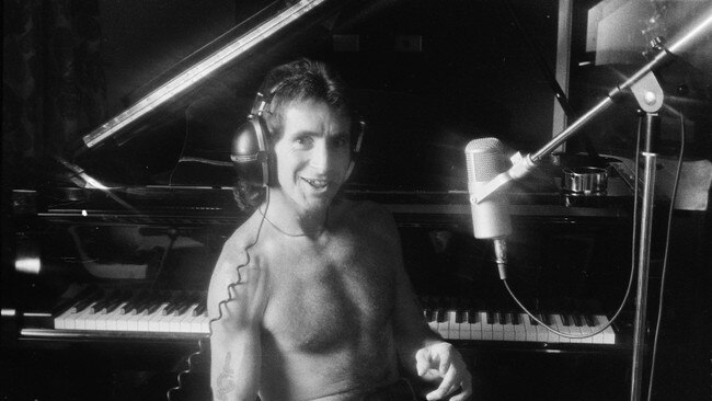 Legendary AC/DC frontman Bon Scott.