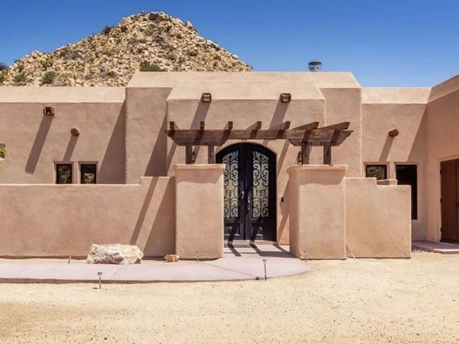 Amber Heard recently sold her Yucca Valley, California, home. Picture: MLS / BACKGRID