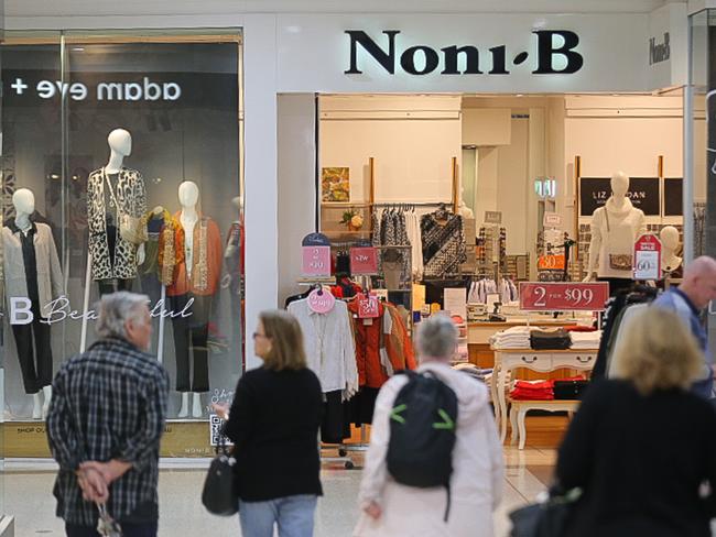 SYDNEY, AUSTRALIA - NewsWire Photos AUGUST 26, 2020:  A Noni-B retail store is seen in a shopping centre in Sydney. Picture: NCA NewsWire / Steven Saphore