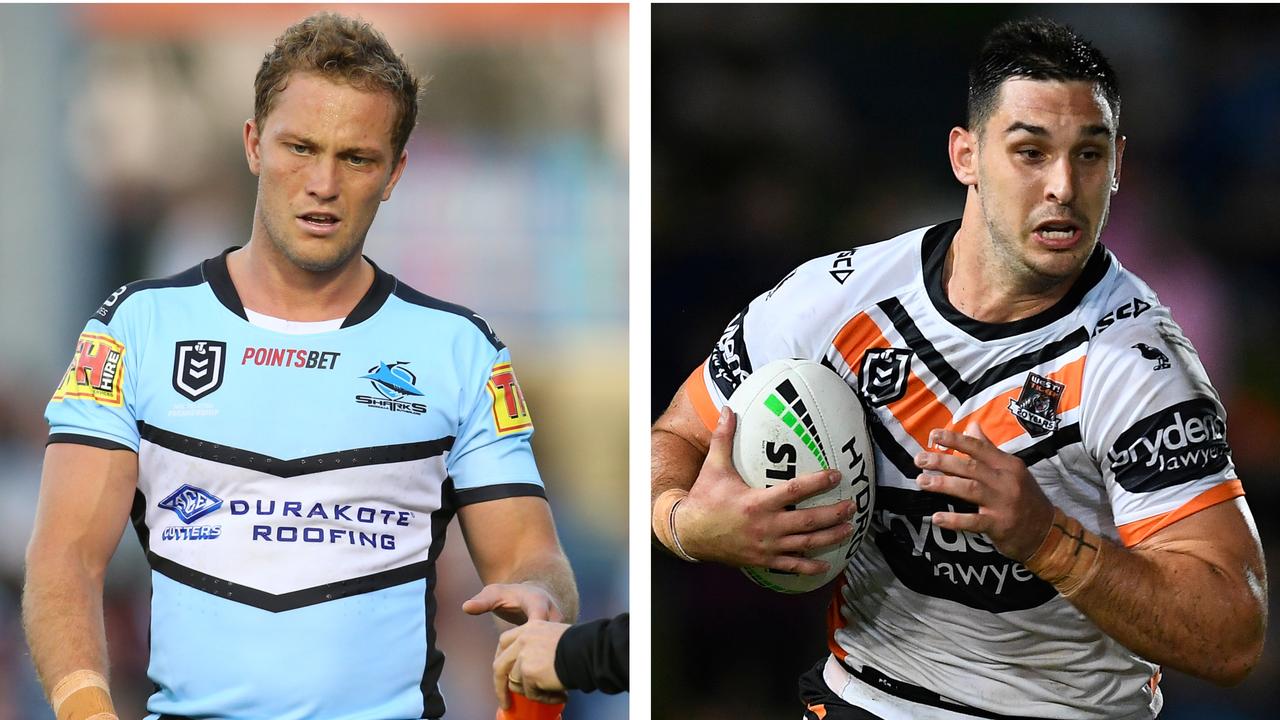 Nrl 2019 Matt Moylan Swap Deal Ryan Matterson Wests Tigers Cronulla Sharks Herald Sun 0395