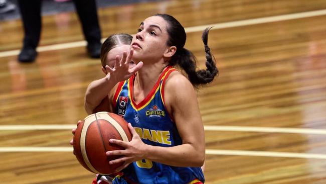 Abby Cubillo will play for the Brisbane Capitals in her home stadium in Darwin. Picture: Mowfoto.