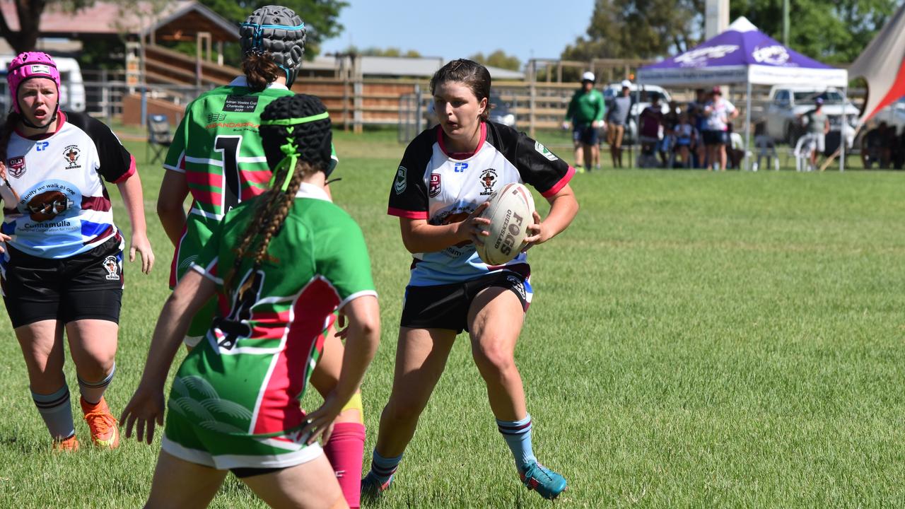 Western Ringers v Gatton/Valleys U17 girls grand final. Adrian Vowles Cup 2020.