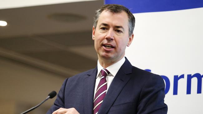 Human Services Minister Michael Keenan said the government was committed to ­ensuring children from separated families received all the support they were entitled to. Picture: Justin Lloyd