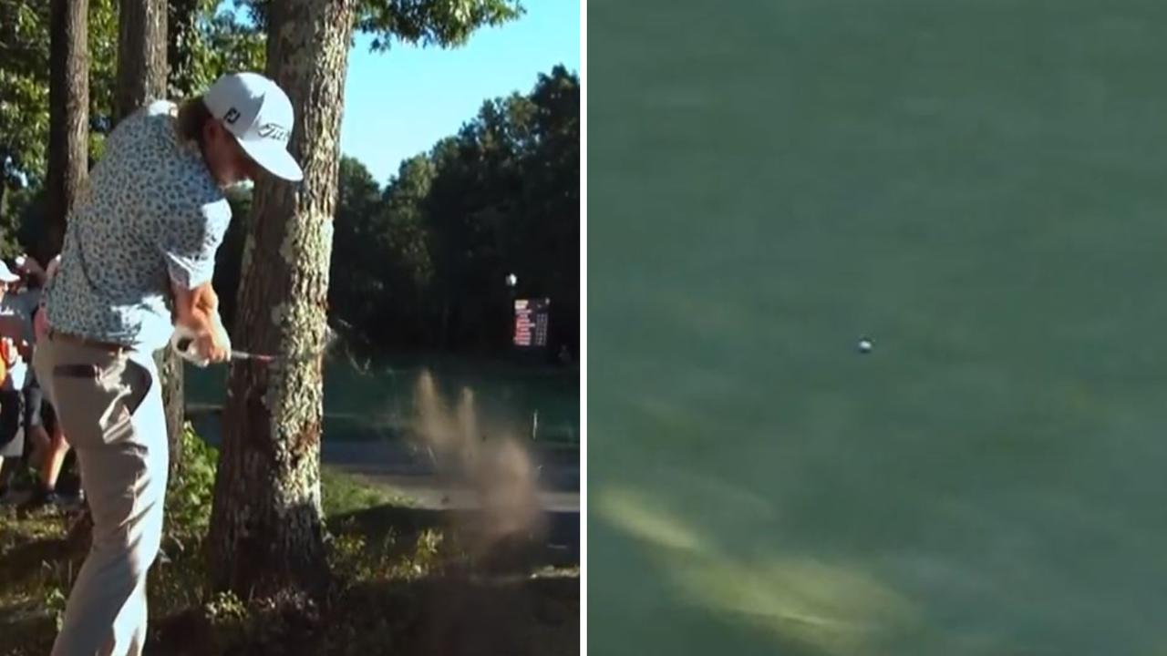 Smith’s ‘not human’ recovery stuns in LIV Golf debut before epic ‘mic drop’ moment