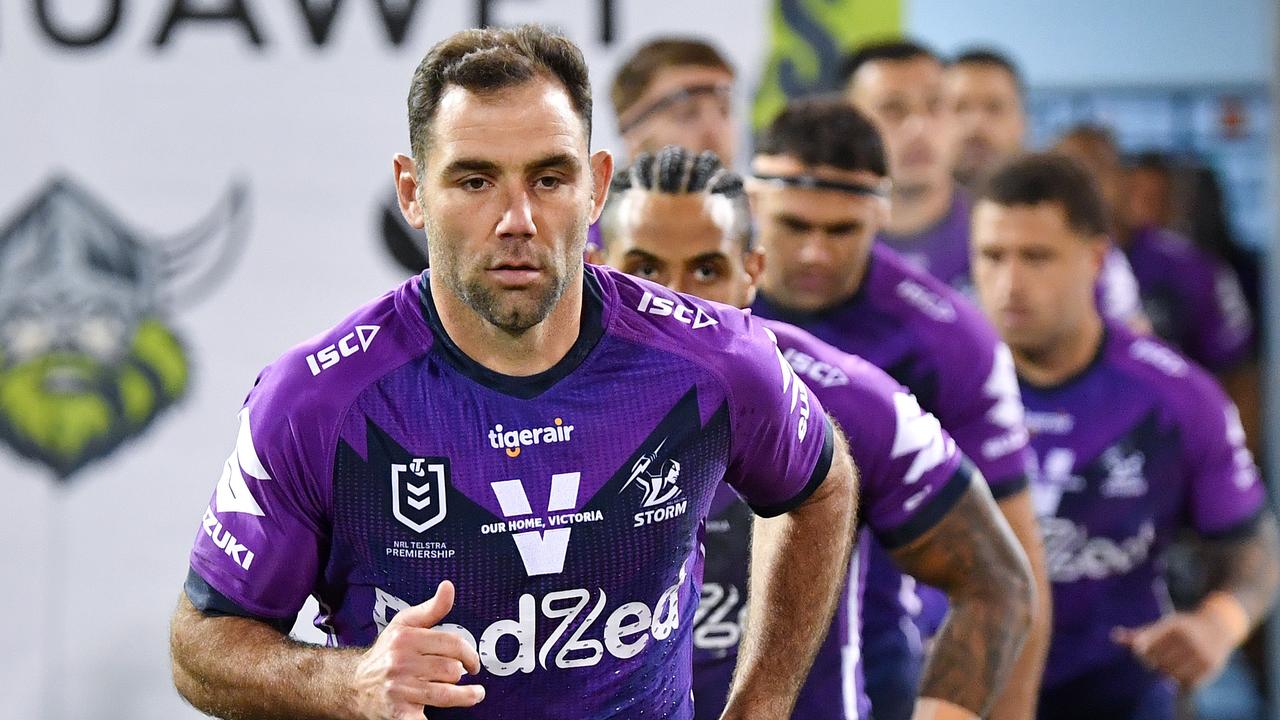 Ben Ikin will chase Storm skipper Cameron Smith if he gets the Broncos’ CEO gig. Digital image by Gregg Porteous NRL Photos.