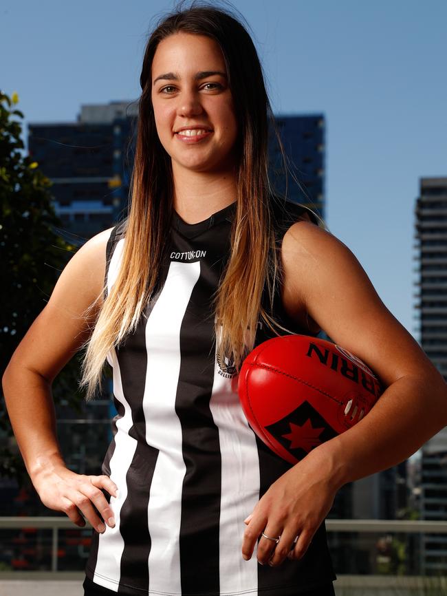 Chloe Molloy has the family history to perform at the highest level. Picture: AFL Media/Getty Images