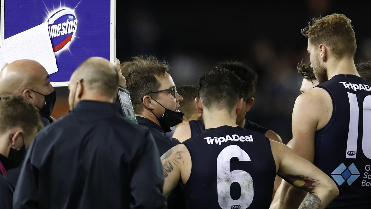 Carlton has an opportunity to snag a few more wins in the run home. Picture: Getty Images