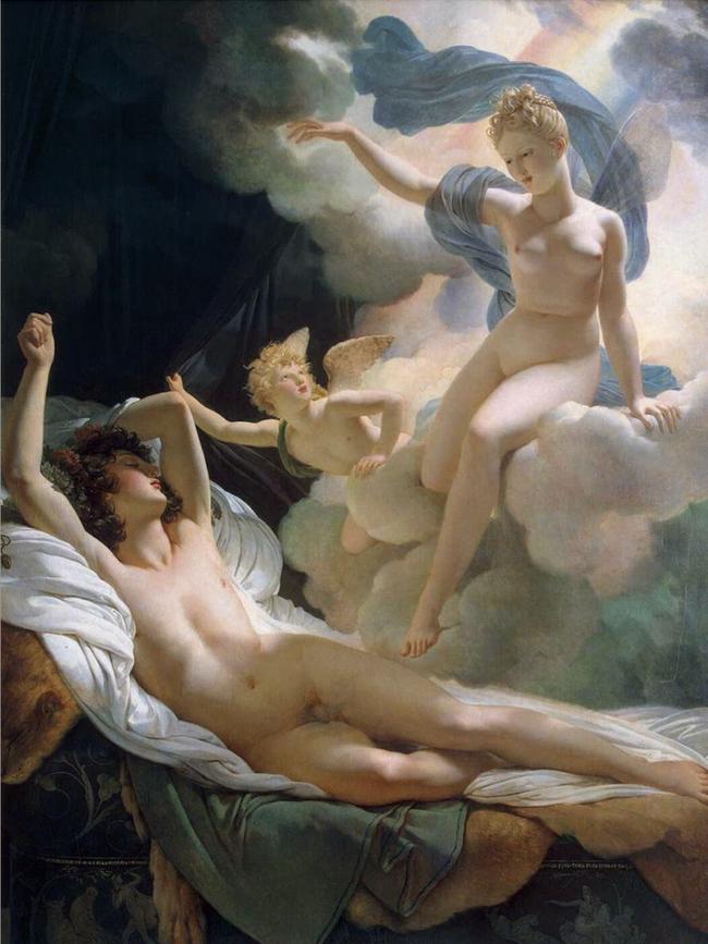 Pierre-Narcisse Guérin, Morpheus and Iris, 1811, St Petersburg, The Hermitage