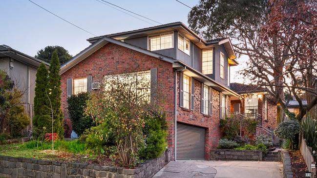 With four bedrooms and three bathrooms, 11 Grantham Rd, Viewbank, has a $1.15m-$1.25m price tag. The area’s median house value is $1,165,999, after rising 4.9 per cent rise in the past three months.