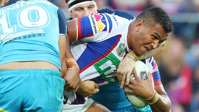 Jacob Saifiti was one of those landing the club in trouble. (Chris Hyde/Getty Images)