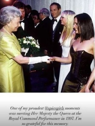 Victoria posted a sweet throwback of her meeting the Queen in 1997Credit: Instagram