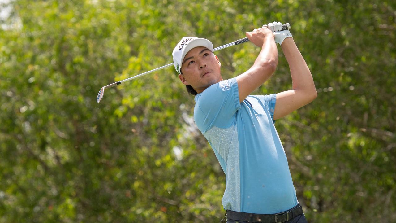 Min Woo Lee will be one of the men to beat at the Australian PGA Championship. Photo: Brad Fleet