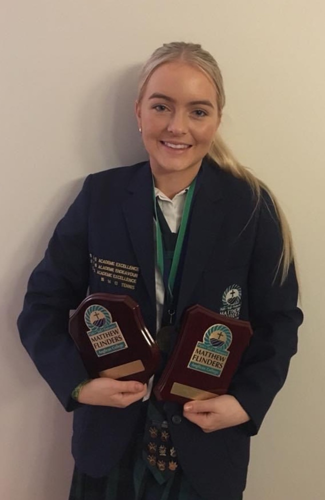 2018 Matthew Flinders Anglican College Dux 2018 - Kristina Lane