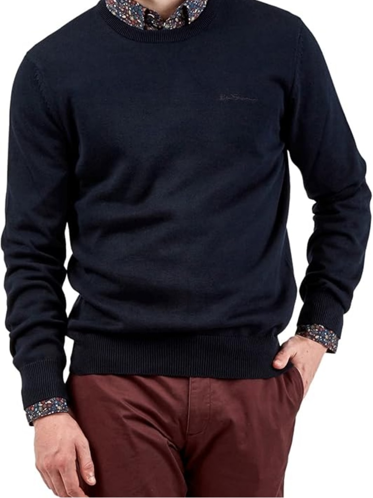 Ben Sherman Men's Signature Cotton Crew Neck Jumper. Picture: Amazon