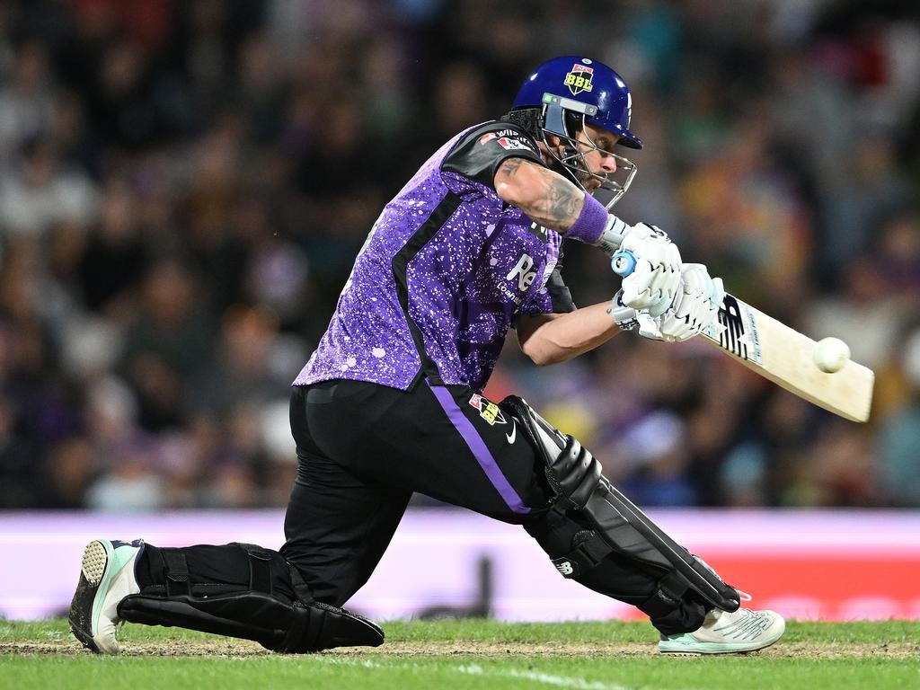 Matthew Wade scored 36 crucial runs in the Hurricanes’ win. Picture: Getty Images