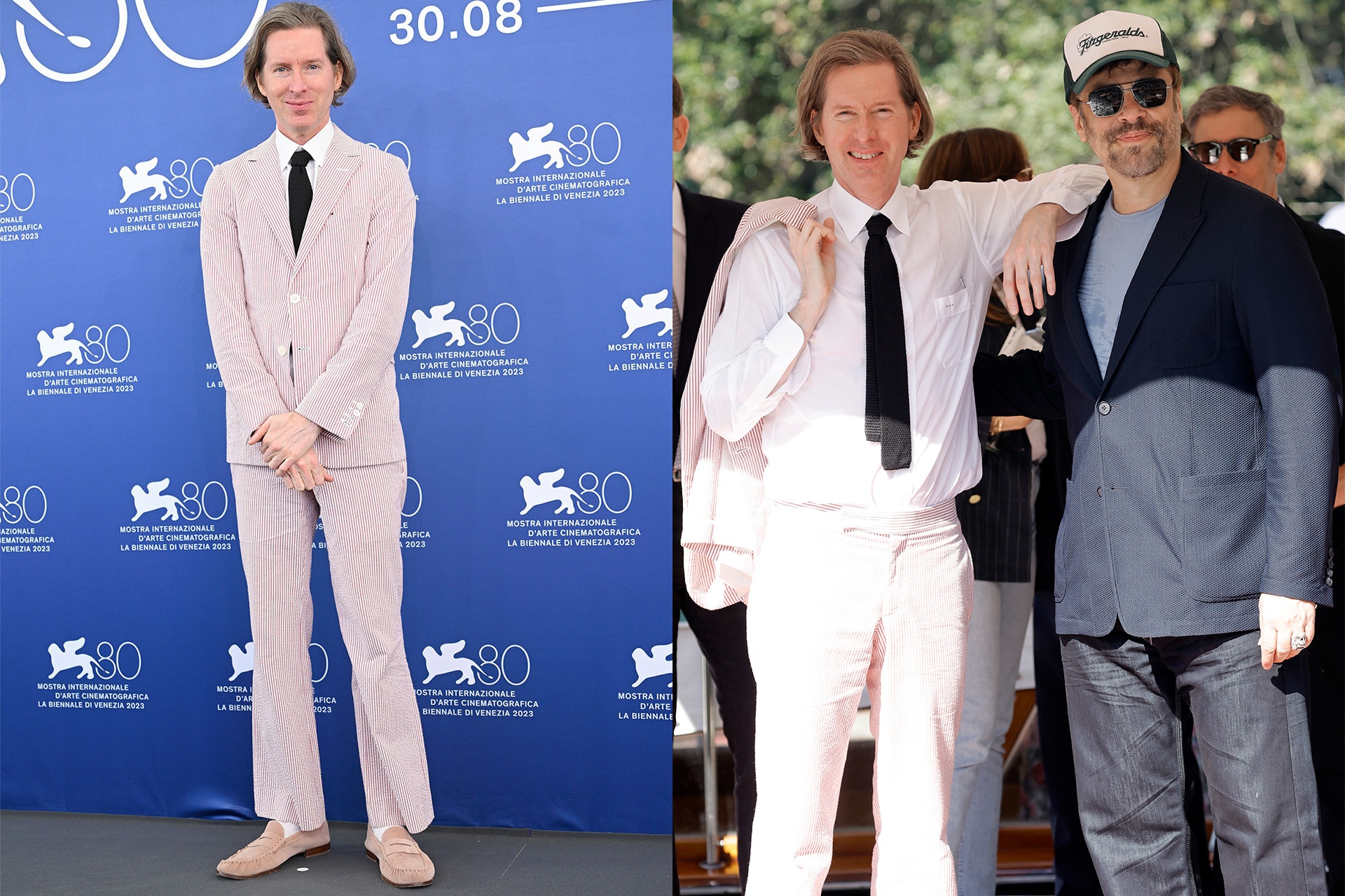 <p>Director Wes Anderson, in his traditional sartorial fare, is your best inspiration for a good summer suit. Seersucker, naturally, underneath Anderson&rsquo;s relaxed blazer was a custom poplin shirt, embroidered with Anderson&rsquo;s initials. Of course, you don&rsquo;t need to go <i>that</i> far for your summer look, but the shirt&mdash;with cuffs undone and slightly sheer&mdash;is the perfect dressed-up outfit for a balmy summer&rsquo;s day when the dress code <i>does</i> call for something a little formal. Add a square-edge knitted tie, and you&rsquo;re set.</p>