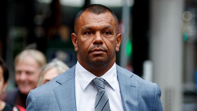 Len said the cases of his son and former Wallabies star Kurtley Beale (pictured) have similarities. Picture: NCA NewsWire / Nikki Short