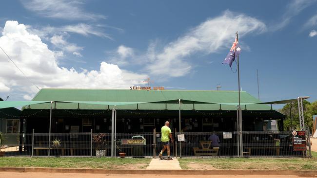 The Exchange Hotel in Coen, where Allison Bernard left with Thomas Byrnes on the night of February 10, 2013. Picture: Marc McCormack