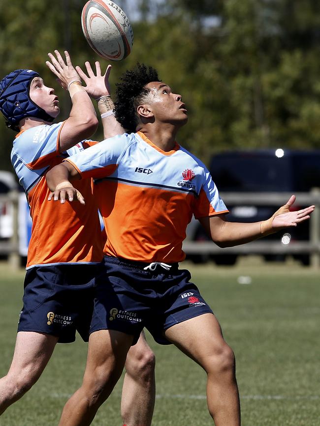 L to R: Nick Wendt and Ofa Latu.