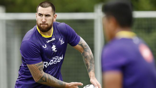 Storm forward Nelson Asofa-Solomona is among the players yet to be vaccinated.