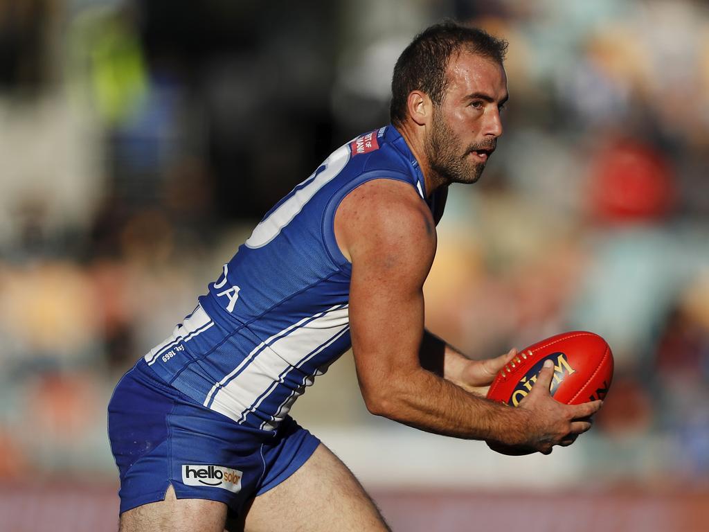 Ben Cunnington has long been a rock for the Roos. Picture: AFL Photos/Getty Images