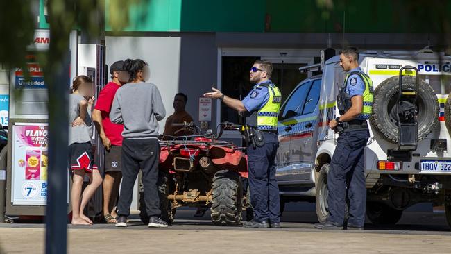 The state may look to Carnarvon for further inspiration to curb anti-social behaviour. Picture: Jon Gellweiler/news.com.au