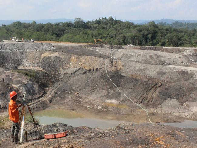 Two existing open-cut coals mines near Maruwai have already taken their toll. Picture: Jenny Denton