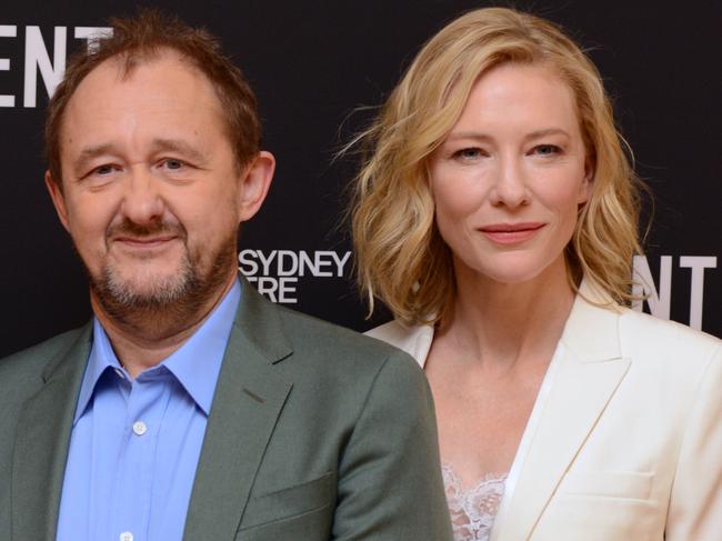 Andrew Upton and Cate Blanchett. Picture: Alex Towle for The Australian