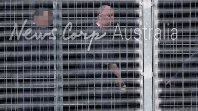 Convicted mass murderer Martin Bryant who shot and killed 35 people and injured 23 others in the Port Arthur massacre in Risdon Prison in Hobart. Picture: Jason Edwards