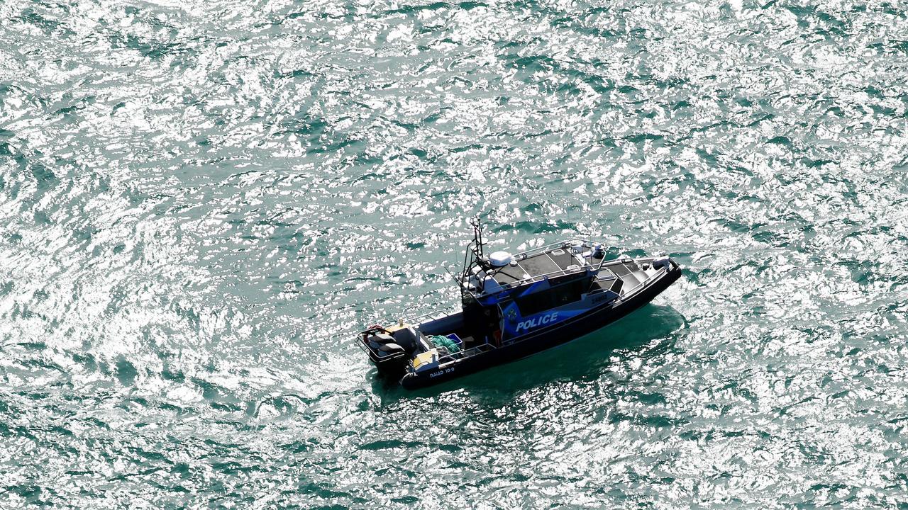 The search for the missing Yak-52 plane around South Stradbroke Island (Jumpinpin) where the pilot and passenger on board are still missing. Picture: NIGEL HALLETT