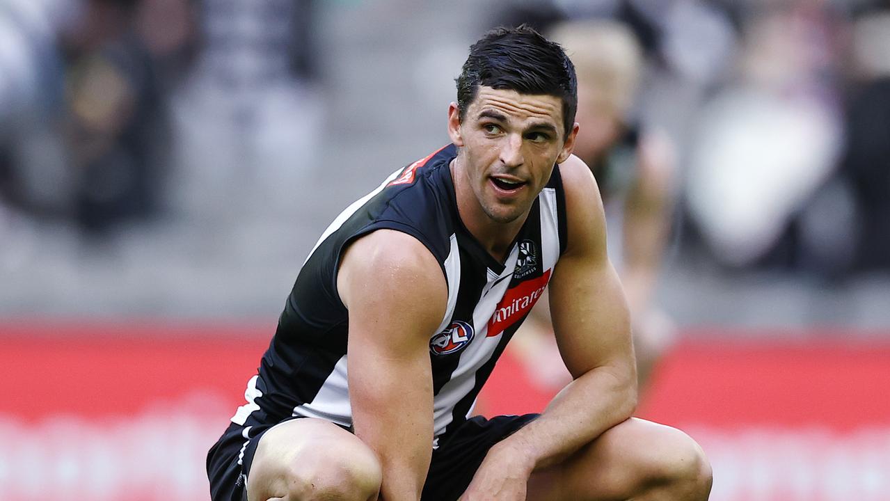 Collingwood is yet to get Scott Pendlebury to resign with the club. Photo: Michael Klein.