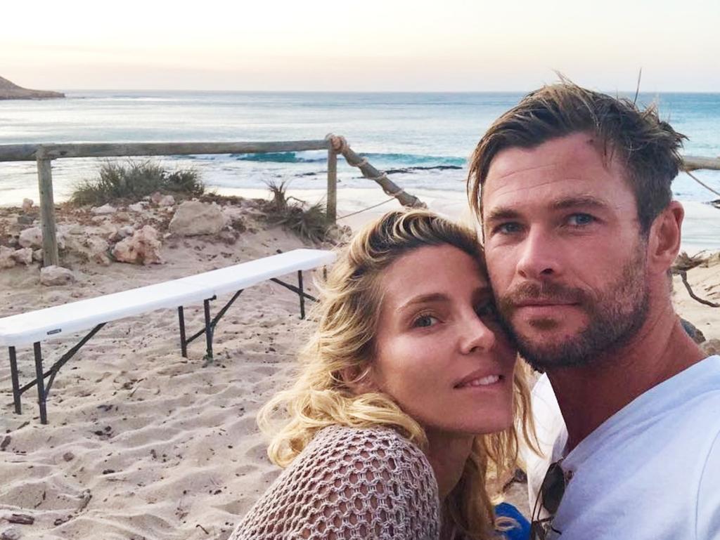 Chris Hemsworth and Elsa Pataky have called Byron Bay home since 2014. Picture: Instagram