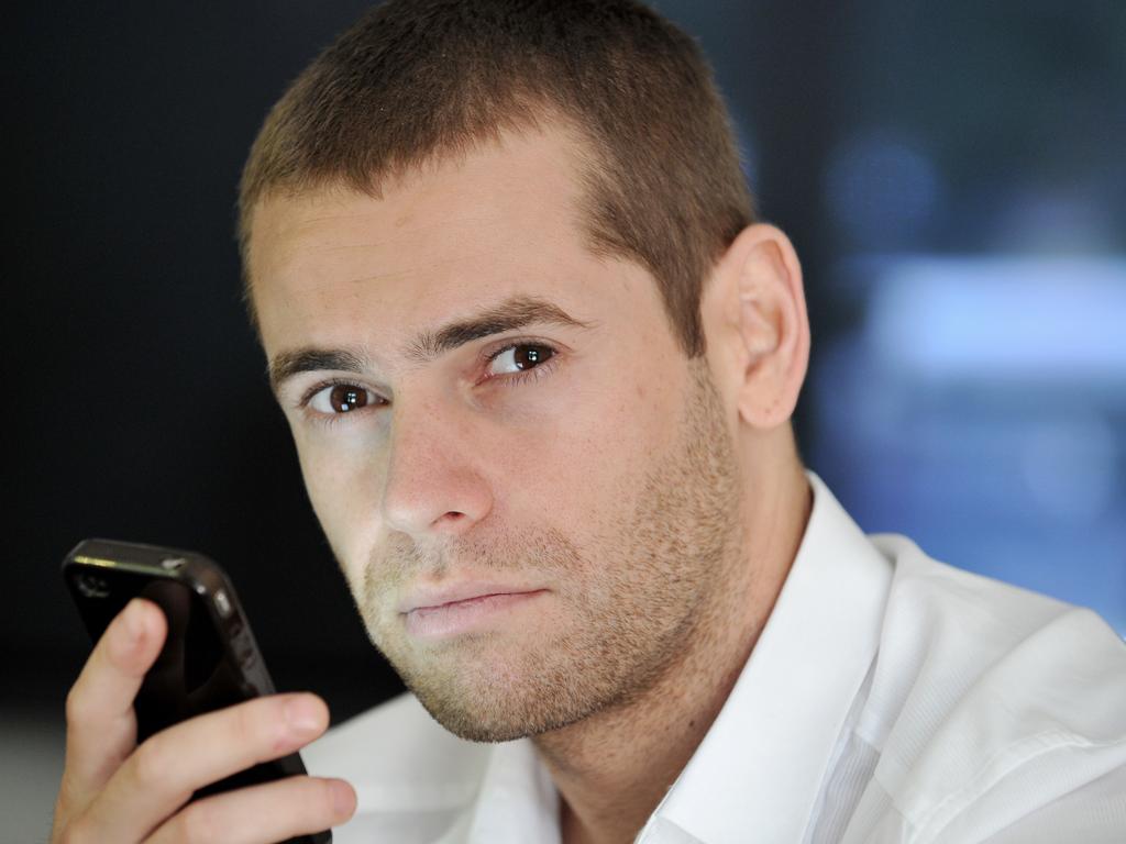 Mr Tsvetnenko, pictured in 2012. He began a small SMS gateway service out of his lounge room. Picture: Supplied