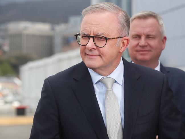 Prime Minister Anthony Albanese is presiding over a factional blue in Barton Picture: Nikki Davis-Jones