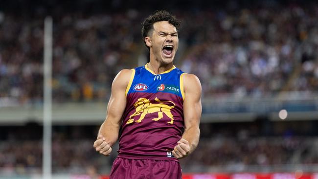 Cam Rayner landed at the Lions with pick 1 in the 2017 draft. Picture: Russell Freeman/AFL Photos via Getty Images