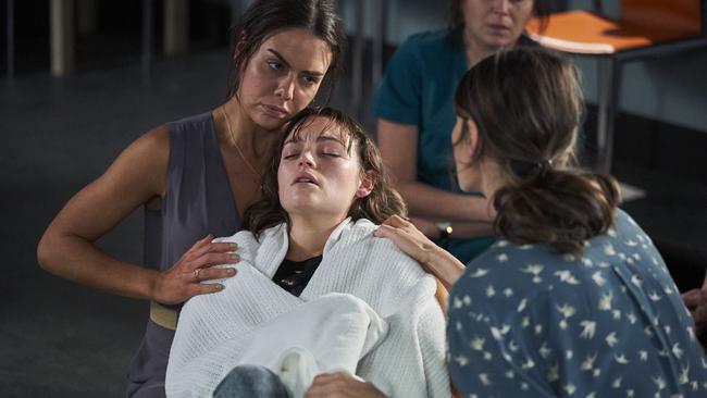 Emily Weir in the 2019 finale of Home And Away Supplied: Channel 7