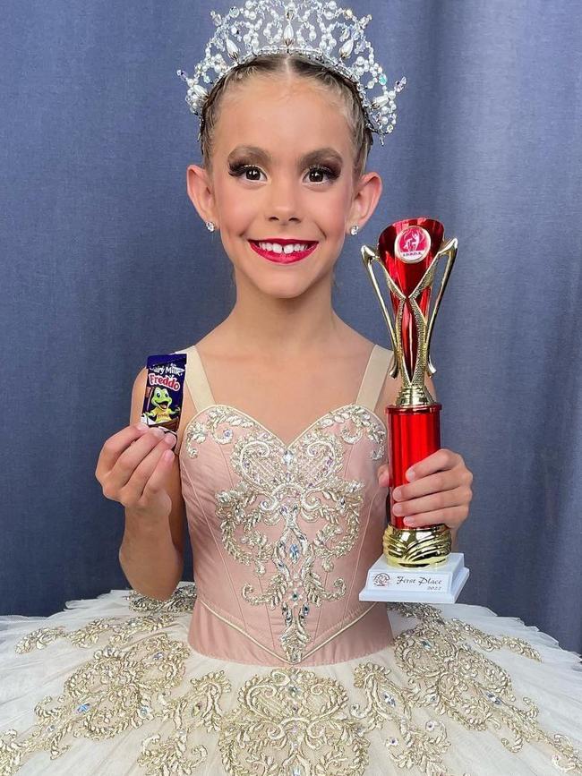 Lacey Taylor of Mareeba Academy of Dance says dancing makes her heart happy. Picture: Supplied.