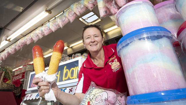 Food van owner Jade Godfrey. Picture: CHRIS KIDD