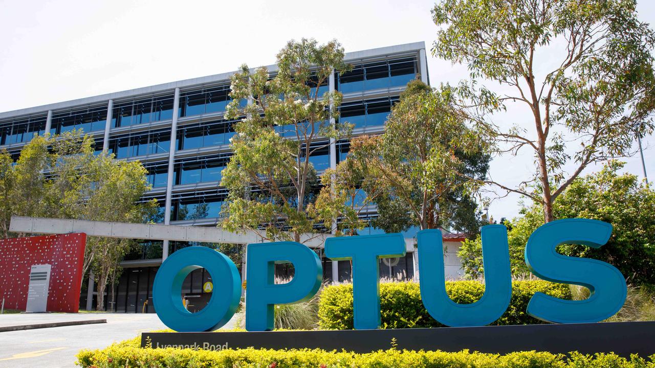 The Optus headquarters in North Ryde. The telco suffered a massive outage this week. Picture: Max Mason-Hubers