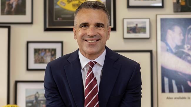 South Australian Premier Peter Malinauskas will be celebrating this weekend. Picture: Kelly Barnes